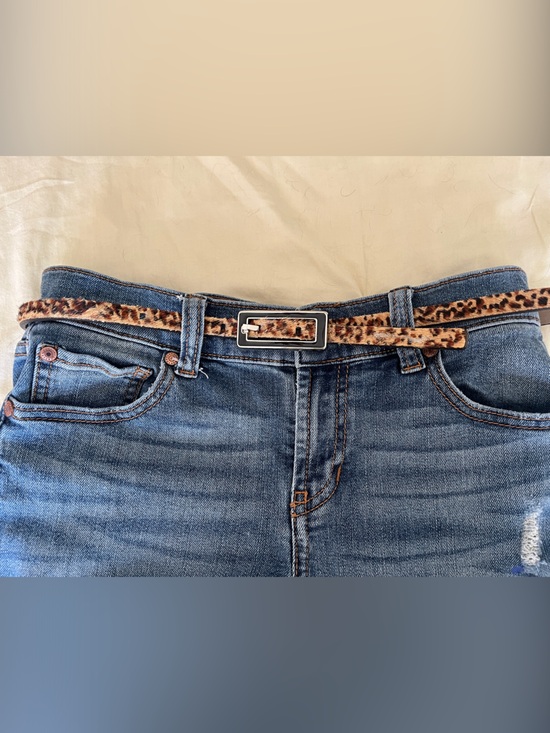 Calvin Klein Accessories - Calvin Klein Leopard Print Belt